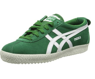 Onitsuka Tiger 鬼塚虎 Mexico Delegation五十周年纪念款 中性休闲运动鞋 绿色/白色 39.5