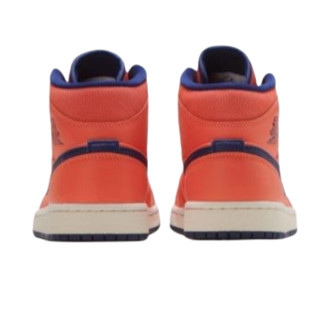 Jordan Brand 乔丹 Air Jordan 1 女士篮球鞋 CD7240-804 橙色/蓝色 38