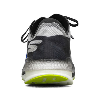 SKECHERS 斯凯奇 GO run Speed Elite Hyper 男子跑鞋 55221-BKBL 黑色/蓝色 43.5