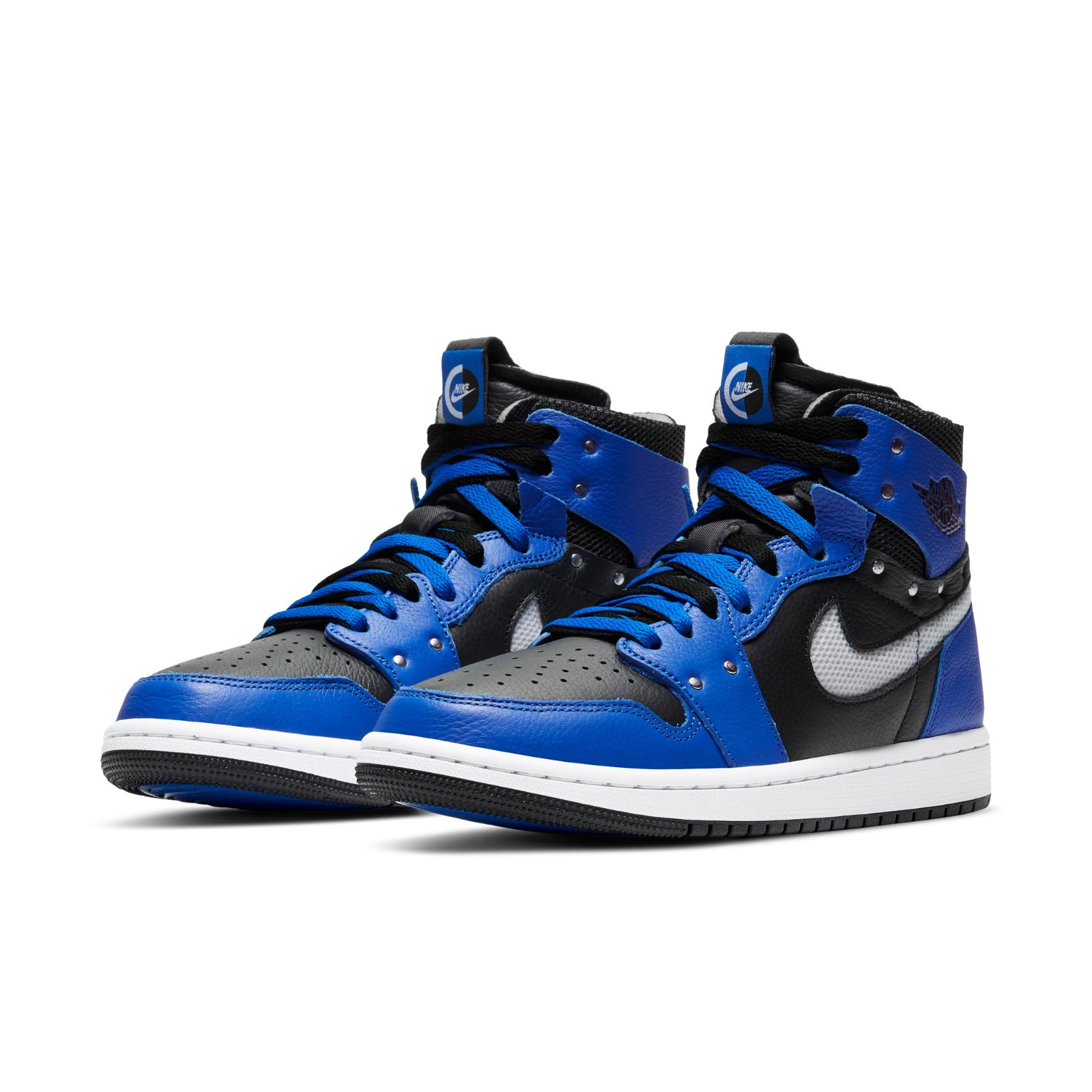 AIR JORDAN 正代系列 Air Jordan 1 女士篮球鞋 CZ1360-401 皇家蓝/黑/白色 35.5