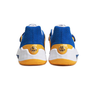 adidas 阿迪达斯 Harden Vol.4 男士篮球鞋 FW7497 蓝黄/亮白 44