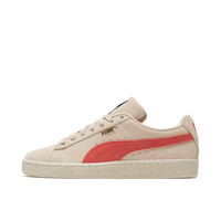 PUMA 彪马 Suede Classic 中性休闲运动鞋 365347-82 米白色/珊瑚红 38