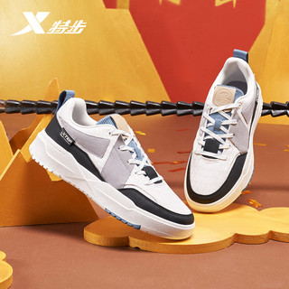 XTEP 特步X姜子牙联名系列 男士运动板鞋 880319316125 黑白