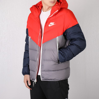 NIKE 耐克 男士运动羽绒服 928834-634 红色 L