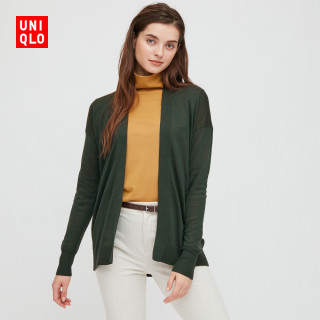 【uniqlo/优衣库女士针织衫】优衣库 女装 花式针织开衫(长袖) 430590