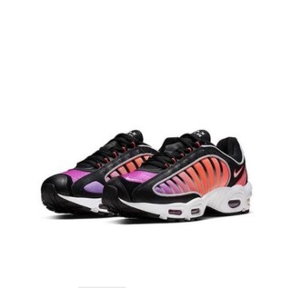 NIKE 耐克 Air Max Tailwind 4 男士休闲运动鞋 AQ2567-002 黑色/紫橙渐变 36