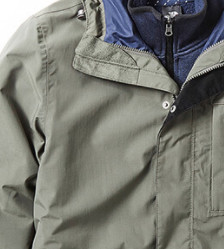 THE NORTH FACE 北面 男士冲锋衣 3VU921L 卡其色 M