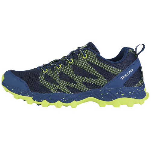 TOREAD 探路者 TREKKING系列 中性休闲运动鞋 KFAG81055 铁蓝灰/明黄绿 39