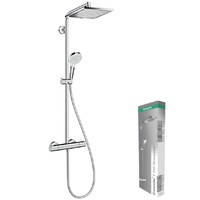 中亚Prime会员：Hansgrohe 汉斯格雅 Crometta E 240 淋浴花洒套装