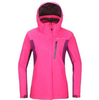 TOREAD 探路者 徒步系列 女士软壳衣 KAWF91603 蔷薇红/葡萄紫 S