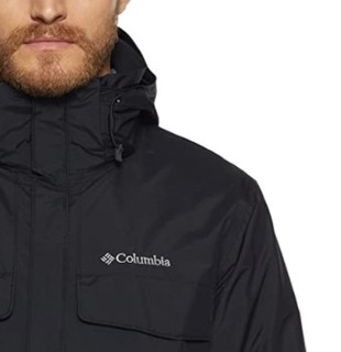 Columbia 哥伦比亚 Sportswear 男士冲锋衣 WT1053-866 黑 XXXL
