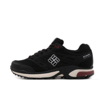 Columbia 哥伦比亚 Rockridge Omni-Tech 男士徒步鞋 DM2015-014 黑红色 42