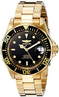 Invicta 男士 8929 Pro Diver Collection 自动金色手表