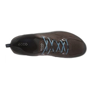 ecco 爱步 Biom Ultra Plus Lace-Up 男士休闲运动鞋 黑色/卡其色 42