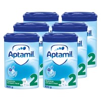 88VIP：Aptamil 爱他美 婴幼儿奶粉 蓝罐 2段 800g*6罐