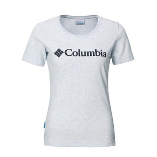 Columbia 哥伦比亚 女士运动T恤 PL3083-031 灰色 S