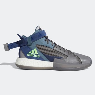 再降价：adidas 阿迪达斯 Posterize FW4342 男款中帮篮球鞋