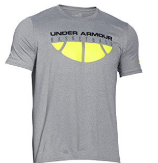 UNDER ARMOUR 安德玛 Baseline 男士运动T恤 1271973-025 灰色 XXL