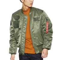 Alpha Industries 阿尔法工业 MA-1 TIGHT 飞行员夹克 L码