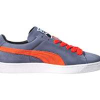 PUMA 彪马 Suede Classic 男士休闲运动鞋 352634-75 灰红 39