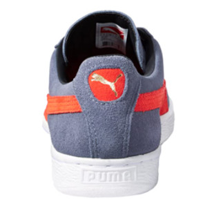 PUMA 彪马 Suede Classic 男士休闲运动鞋 352634-75 灰红 39