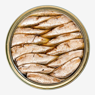 拉脱维亚进口橄榄油浸烟熏沙丁鱼海鲜罐头熟食下饭菜深海鱼即食下酒菜即食罐头120g3罐 一份三罐