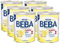 Nestl雀巢 BEBA JUNIOR 2 幼儿奶粉 适用于2岁以上 6罐装(6 x 800g)