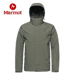 Marmot/土拨鼠20秋冬运动防水透气耐磨单层冲锋衣 欧码偏大
