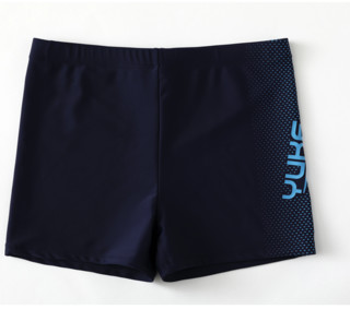 YUKE 羽克 男士泳裤 藏青色斑点 XL