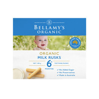 再降价：BELLAMY'S 贝拉米 婴幼儿辅食 宝宝磨牙棒 6个月以上 100g/盒 *3件