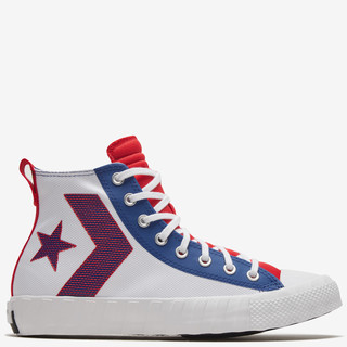 CONVERSE 匡威 All Star系列 Unt1tl3d 中性运动帆布鞋 168612C 白/蓝/红 37