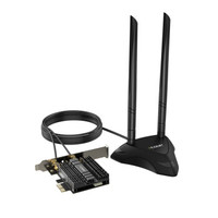 翼联(EDUP)AX200-Pro+ 英特尔 WIFI6台式电竞3000M无线网卡+蓝牙5.1+延长底座天线