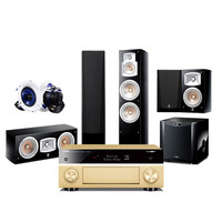 YAMAHA 雅马哈 RX-V1085 家庭影院音响套装 黑色