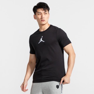 AIR JORDAN DRI-FIT 男士运动T恤 BQ6741-010 黑色 S