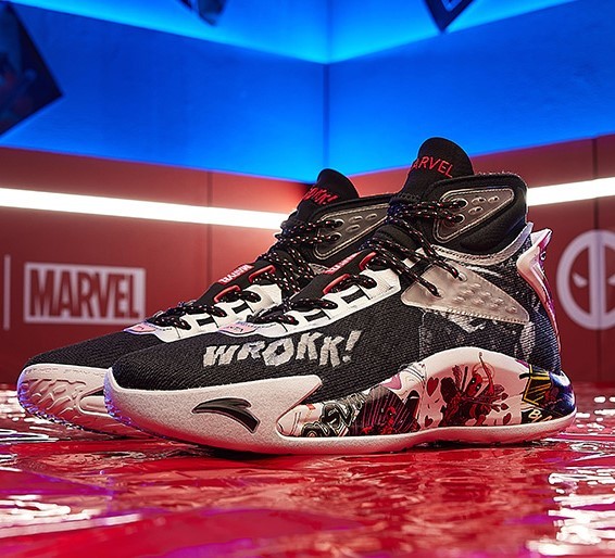 新品发售anta安踏kt5死侍联名款112041101s男士篮球鞋