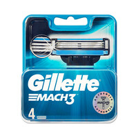 直营 2盒*Gillette/吉列锋速3剃须刮胡刀4只刀头手动 不含刀架