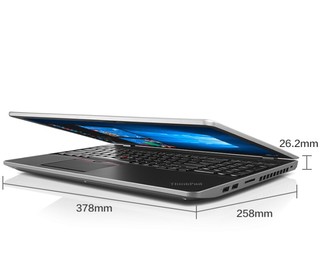 ThinkPad 思考本 黑将S5（05CD）2017款 15.6英寸 笔记本电脑 (银色、酷睿i5-7300HQ、8GB、128GB SSD+1TB HDD、GTX 1050Ti)
