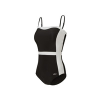 SPEEDO 速比涛 绮遇系列 女士泳衣 8122143503 黑/白色 L
