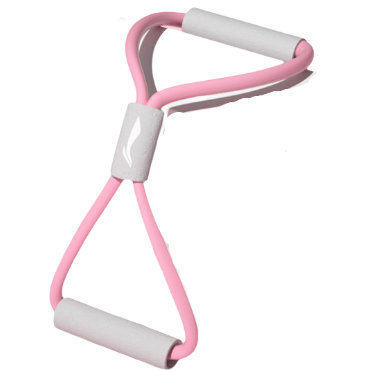 LI-NING 李宁 8字拉力器 樱桃粉