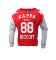 Kappa 卡帕 女士套头衫 K0462WT06 红灰 S