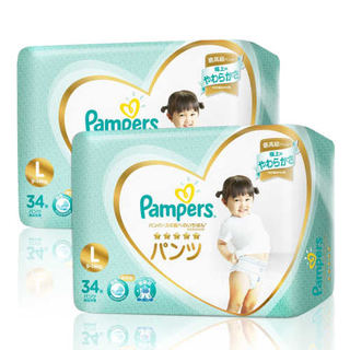 Pampers 帮宝适 一级帮拉拉裤 L34片 *4件