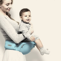 移动端：babycare婴儿腰凳轻便多功能四季宝宝腰凳防滑小孩抱带前抱式坐凳夏季