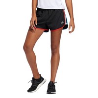 adidas 阿迪达斯 M20 SHORT W 女士运动裤 DQ2650 黑/红 2XL