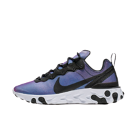 NIKE 耐克 React Element 55 女士休闲运动鞋 CD6964-001 紫色 38.5