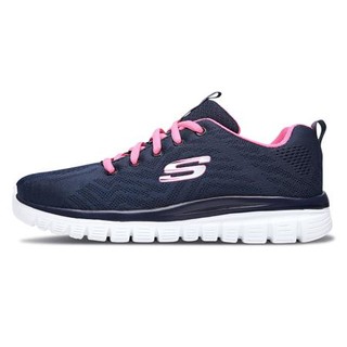 SKECHERS 斯凯奇 SPORT系列 Graceful 女士休闲运动鞋 12615/NVHP