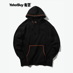 YOHO有货潮牌 Life·After Life 经典百搭休闲连帽卫衣 男 黑色 M *4件