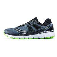 saucony 索康尼 Triumph ISO 3 男士跑鞋 S20346-4 灰/黑/绿 42