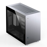 JONSBO 乔思伯 V10全铝机箱ITX机箱侧透支持水冷显卡竖装垂直风道