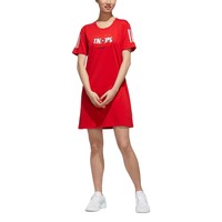 adidas NEO W GK DRESS 女士运动短裙 GK1487 浅猩红