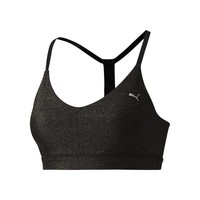 PUMA 彪马 STUDIO瑜伽系列 LOW IMPACT METALLIC STRAPPY 女子胸衣 51957701 黑色